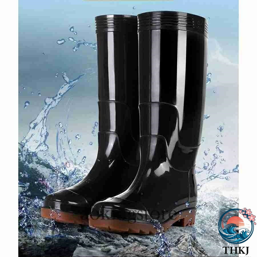 【全品2点で5%OFF】長靴 レインブーツ メンズ ガーデニング 農作業 作業用 アウトドア 釣り 船 田植え ロング丈 長くつ 靴 雨 雨用 完全防水 防滑