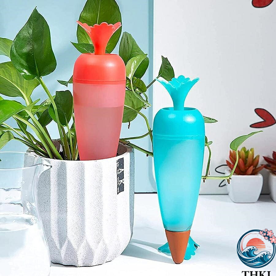 【全品5%ポイント】自動給水器 植物 給水やり当番 給水キャップ じょうろ にんじん...