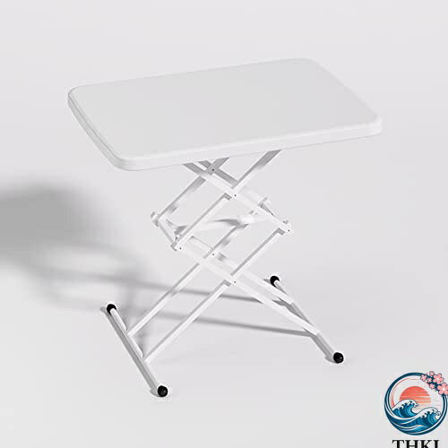 【全品5%ポイント】折りたたみテーブル 昇降式デスク スタンディングデスク スタン...