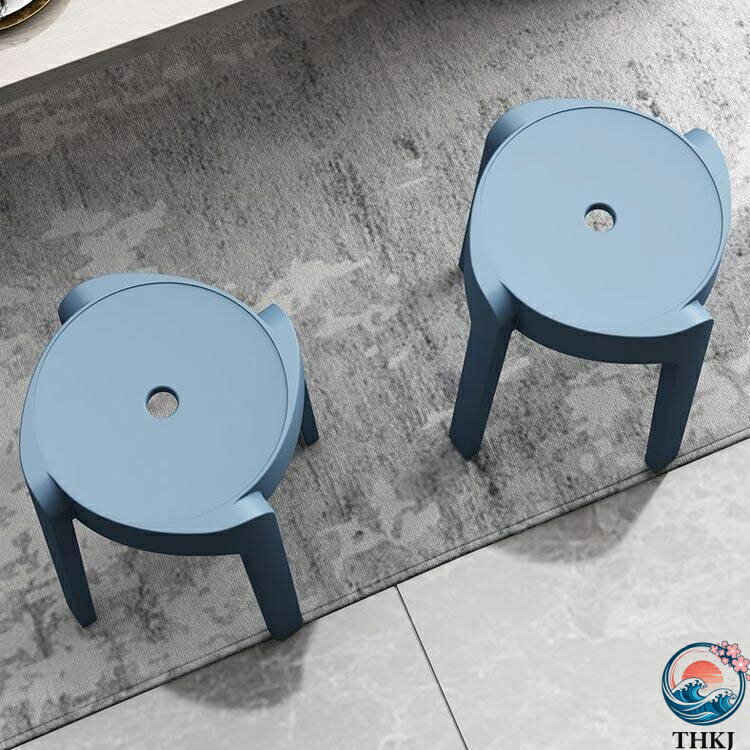 【全品5%ポイント】スタッキング スツール チェア スツール 4脚セット 椅子 イス いす カラフル ダイニング おしゃれ 北欧 玄関 スタッキング スツール 丸 丸椅子 [3]