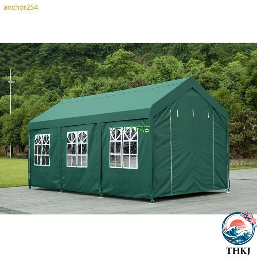 Rakuten - 【全品2点で5%OFF】高品質自動車テント 駐車棚 ガレージテント 日陰 防風/雨 防水 5.3*2.8m お見逃しなく！