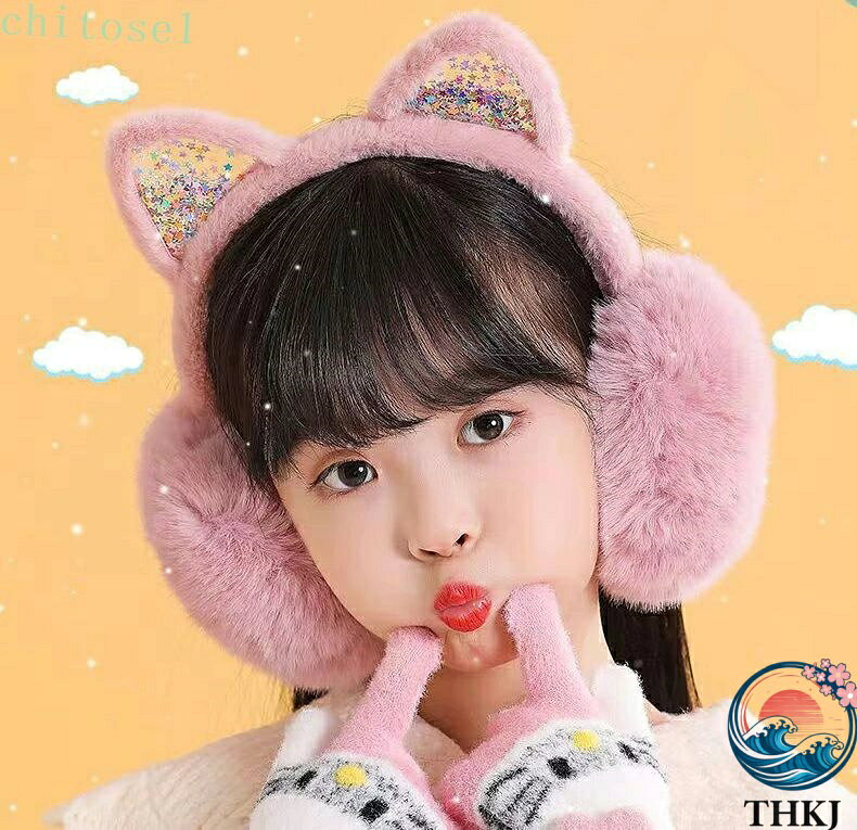 【全品5%ポイント】キッズ イヤマフ イヤーマフラー ファー 耳当て 耳あて 女の子 ...