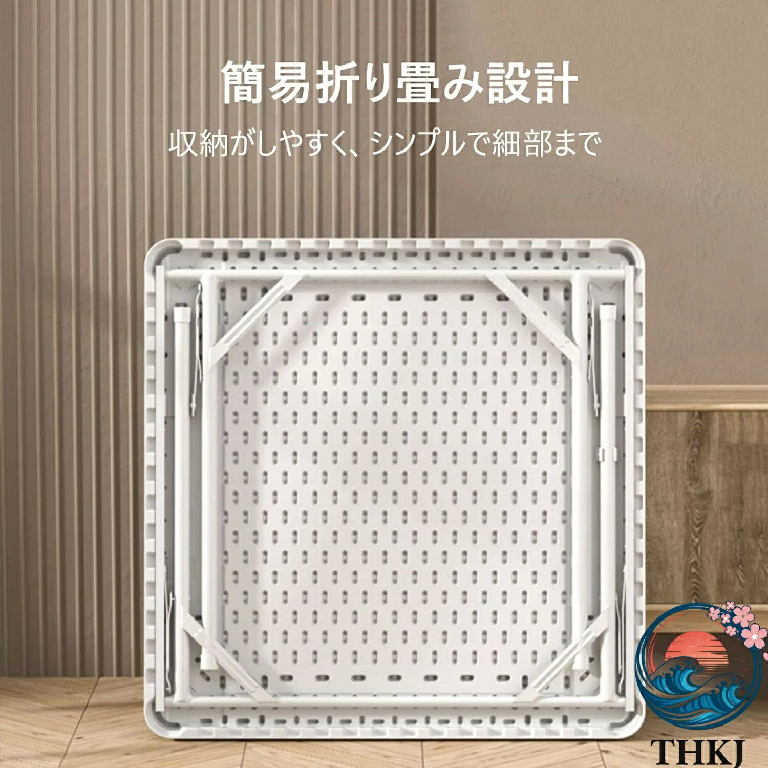 IROIROlabの【全品5%ポイント】麻雀卓 折り畳み式 ポータブル 多機能 家庭用麻雀テーブル｜アングル2