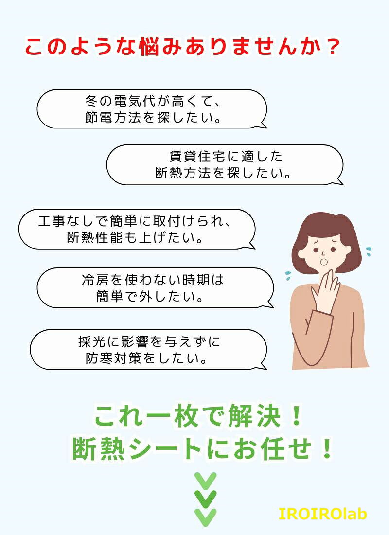窓用断熱シート オーダー対応 結露防止 フィルムタイプ はがせる内窓キット マジックテープ式 貼るだけ簡単 賃貸OK 目隠し?防風?保温 冷気カット
