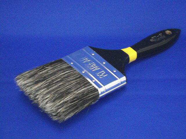 好川産業 【 #377 】ゴマ豚毛 コッピー刷毛 #377-3” 【 1本 】 3インチ ラスター 刷毛 中国ラスター 平胡麻 DIY 建築 塗装 防水 清掃 農業 漁業 土木 ポイント