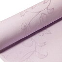 絵羽柄色無地 先練唐草文 ライラック【反物1反・胴裏1枚・共色八掛1枚セット】着物 色無地 正絹 反物 袷 単衣 地紋 茶道 茶席 学校行事 七五三 礼装用 入...