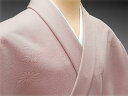 【色無地 紋意匠 菊文 灰桜色1】【反物1反・胴裏1枚・共色八掛1枚セット】みやこさかえオリジナル 送料無料 日本製 レディース 女性用 コーディネート きもの...