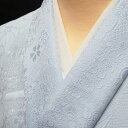 色無地 紋意匠 吉祥草花扇面文 薄花桜色 アウトレット
