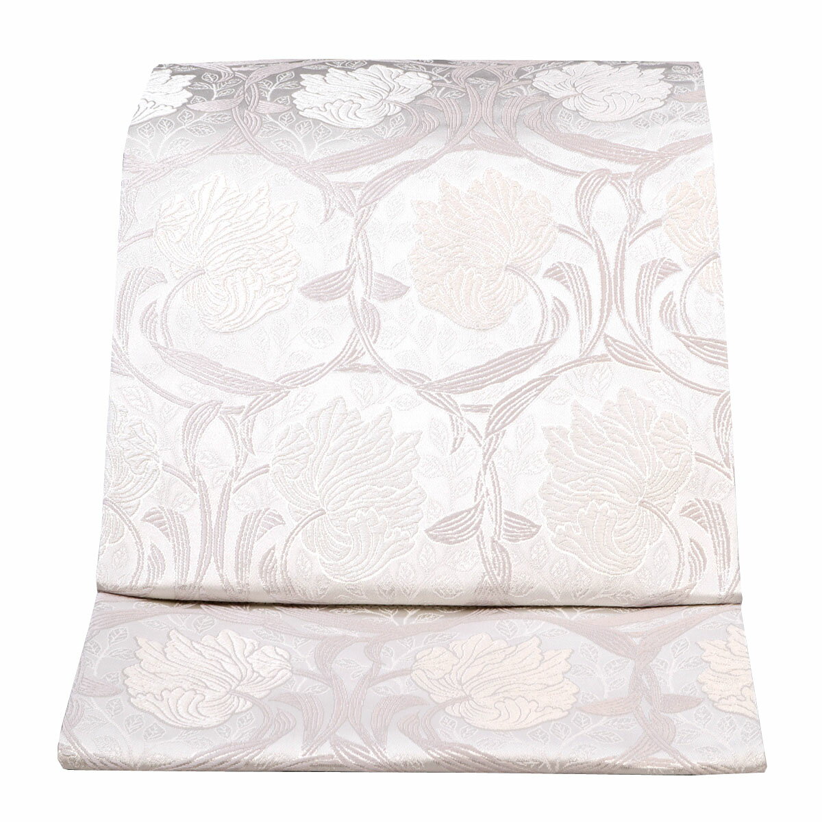 【西陣河合美術織物　袋帯　西洋花苑文】日本製 レディース 女性用 コーディネート きもの 着物 和服 ..