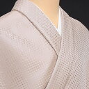 色無地紋意匠 タイル文 淡藤色【反物1反・胴裏1枚・共色八掛1枚付】アウトレット