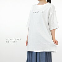綿100%Tシャツオーバーサイズレディース半袖トップスカットソーシンプルベーシック夏棉コットン綿混コットン100%白黒チャコールironohi(イロノヒ)綿100%半袖BigTシャツ(M-L)【917-46705】【返品交換不可】【メール便可50%】