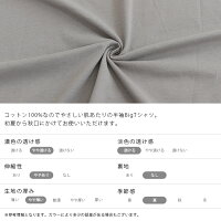 綿100%Tシャツオーバーサイズレディース半袖トップスカットソーシンプルベーシック夏棉コットン綿混コットン100%白黒チャコールironohi(イロノヒ)綿100%半袖BigTシャツ(M-L)【917-46705】【返品交換不可】【メール便可50%】