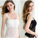 【オープン記念!5%OFFクーポン・11/1まで】ブラジャ レディース パッド付き フラワーレース 透かしレース キャミソール インナーキャミソール キャミソール ブラキャミ 総レース