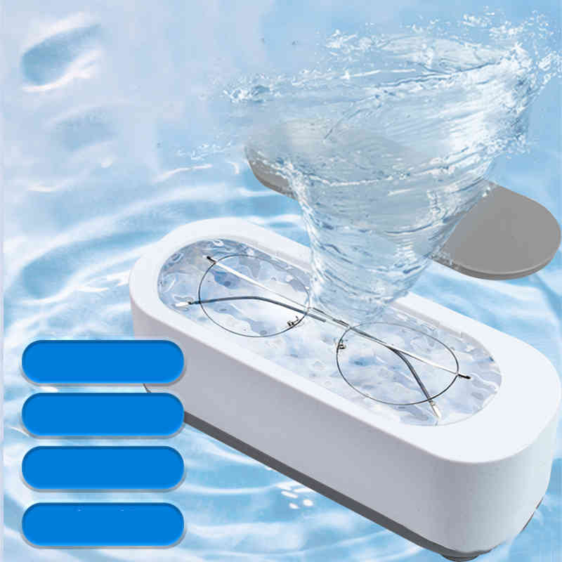 【100枚！5%COUPON+P5倍→実質1704円 11/17まで】超音波洗浄機 メガネ眼鏡洗浄機 おしゃれ メガネ洗浄機..