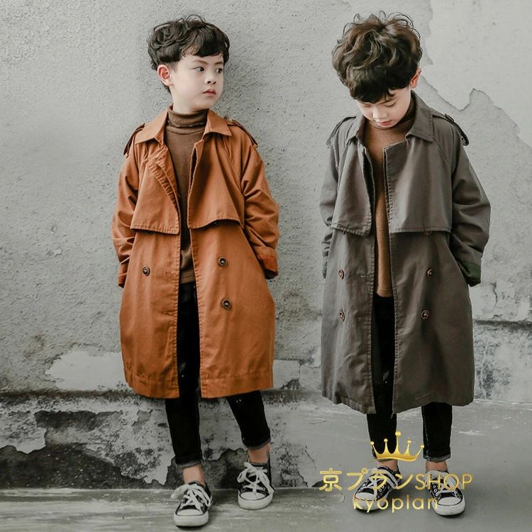 【4480円→実質3808円 P10+5%COUPON! 11/19 23:59迄】トレンチコート キッズ 男の子 子供服 春秋 コート..
