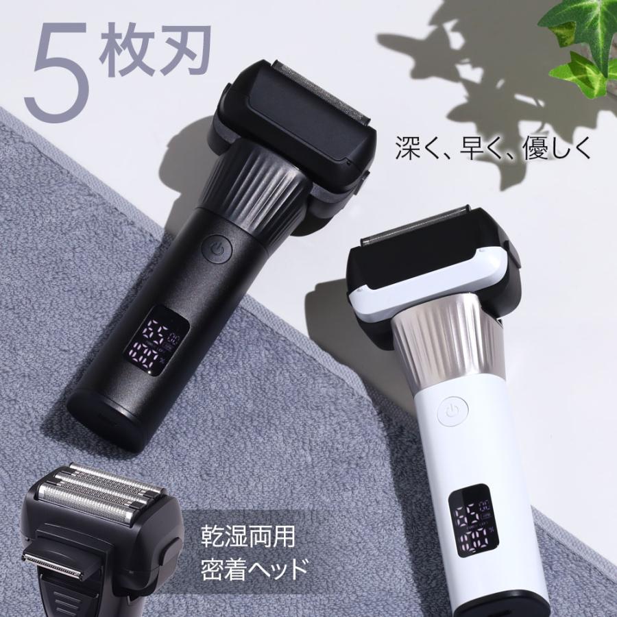 【7107円→実質5815円 P5+5%COUPON+10%OFF! 11/27 01:59迄】シェーバー メンズ usb充電式 電気 髭剃り ..