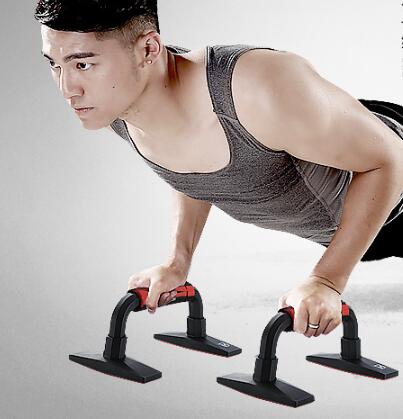 【100枚！5%COUPON+P5倍→実質3209円 11/17まで】プッシュアップバー ブラック 耐荷重350kg 腕立て伏せ ..