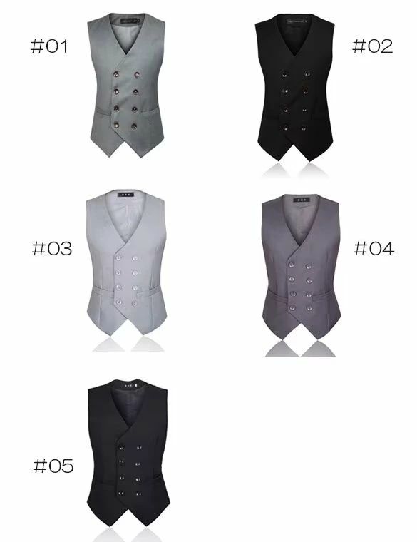 【100枚！5%COUPON+P5倍→実質2834円 11/17まで】チョッキベスト キレイ目 スリム ウエスト調整ベルト 細身 S-6XL 大きいサイズ スッキリとしたシルエット！ダブルボタン ジレ メンズ ベスト スーツ地