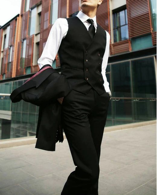 【100枚！5%COUPON+P5倍→実質2834円 11/17まで】チョッキベスト キレイ目 スリム ウエスト調整ベルト 細身 S-6XL 大きいサイズ スッキリとしたシルエット！ダブルボタン ジレ メンズ ベスト スーツ地