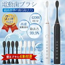 電動歯ブラシ 替えブラシ4本セット 音波式ブラシ 電動ハブラシ 超音波 歯ブラシ 強力 防水 携帯 USB充電式 5モード 振動 自宅用 プレゼント