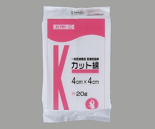 ●綿100％の天然繊維を使用していますので、肌触りがソフトです。●無蛍光晒で脱脂・漂白しています。●材質：綿100％●サイズ（mm）：40×40●入数：1袋（20g）●型番：20g