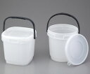 2-8640-03 密閉バケツ・ミニ 角−10L(3)
