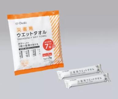 災害用ウエットタオル 1枚 7入 1袋 オオサキメディカル 74999 災害用ウエットタオル 1枚 7入 1袋 オオサキメディカル 74999