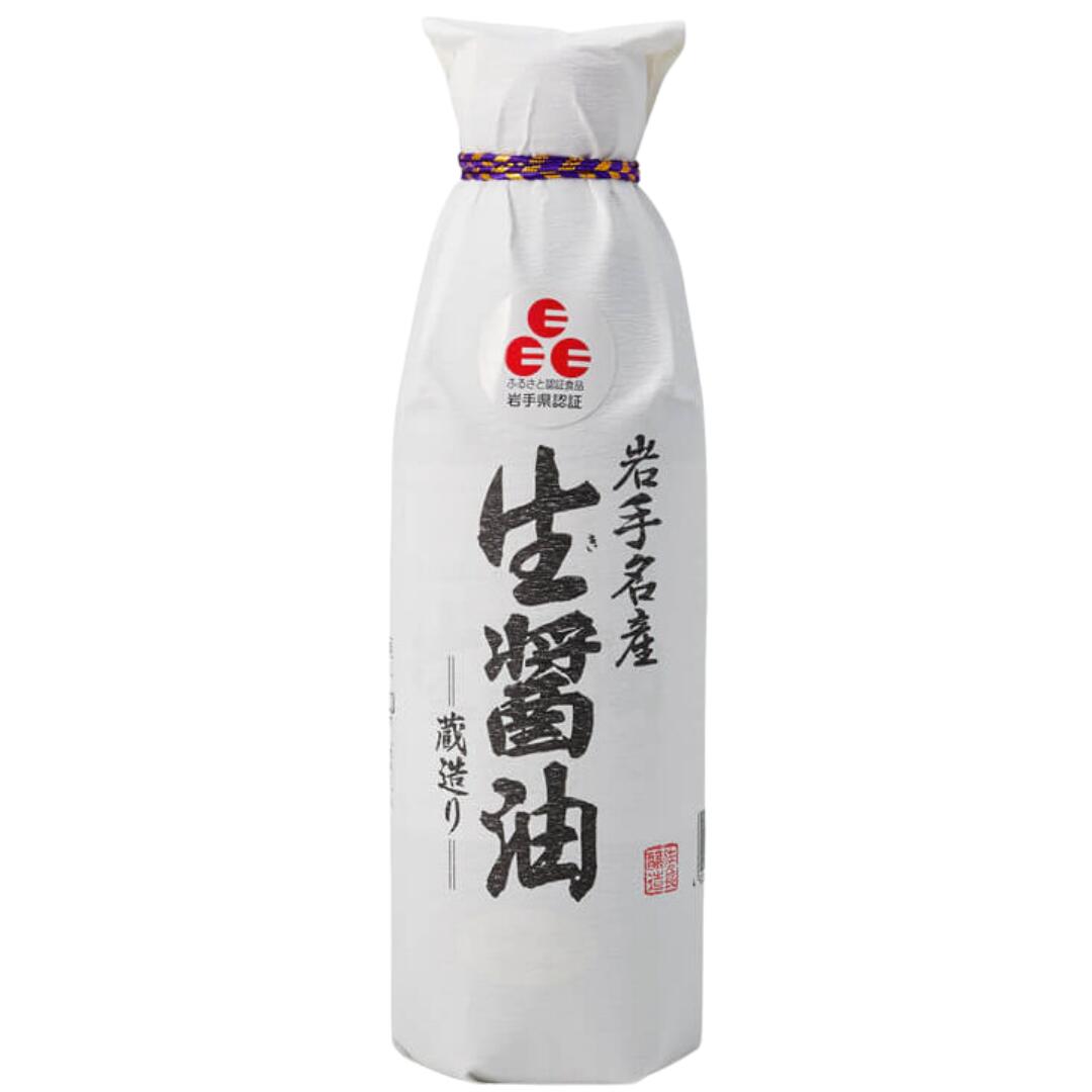 佐々長醸造 岩手名産 生醤油 きじょうゆ 500ml ササチョウ 佐々長 木桶仕込み 醤油...