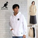 カンゴール パーカー レディース 【KANGOL】 kangol パーカー 裏毛 スリーブロゴ オーバー サイズ ダンス ストリート M L XL コットン100％ メンズ レディース ユニセックス KANGOLパーカー カンゴールパーカー