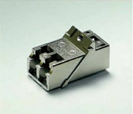 三和電気工業 LC/LC中継アダプタ SLC-2A45MZR-SH3 シャッター付き 2心 斜め45゜アダプタ(10個単位)