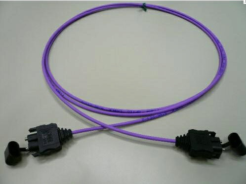 樂天商城 - 新光技研 G185/250-A12-7M-W-S 7m 両端S01-L2コネクタ付盤内用2芯コード コネクタ付光コード