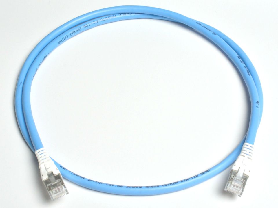  Cat6A ǲѥå SF/UTP NSGDT6-PC-10G-SB-MP4R-L 568Bȥ졼 1M