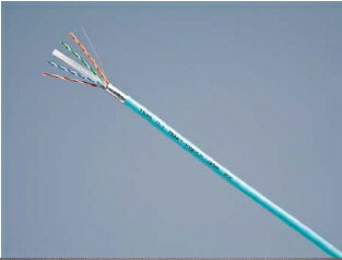 通信興業 Cat6A LANケーブル F/UTP単線導体標準品 300m巻 TSUNET-10GE-LA/AF AWG24-4P