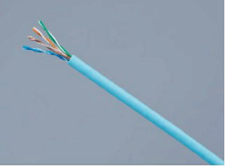 樂天商城 - 通信興業 Cat5e LANケーブル UL VW-1燃焼適合 難燃ケーブル撚線導体 100m巻 TSUNET-MC350E-FR(AWM) AWG24-8C