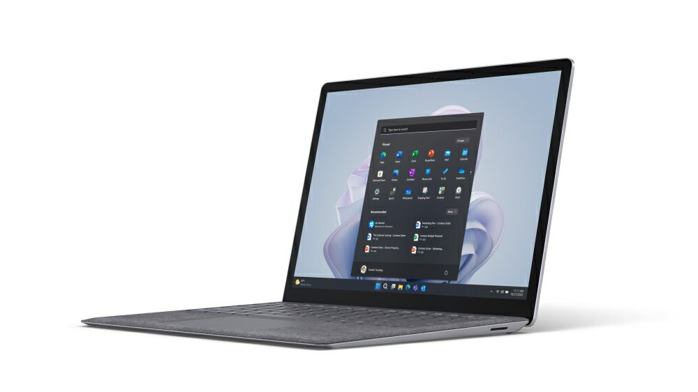 日本マイクロソフト RB1-00043 Surface Laptop 5 13.5 インチ (CPU: Core i7 /メモリ: 16GB / ストレージ: 256GB / カラー: プラチナ / ファブリック / OS: Windows 11)