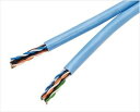 冨士電線 D-TPCC60.5X8P70m Cat6 屋内用 4Pデュアル D-TPCC 6 0.5mm×8P (薄青) 70m(2)