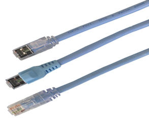 冨士電線 4TPCC6-PATCH-B10B-P Cat6 プラグ付パッチコード (色) 10m 4TPCC 6-PATCH-B10B-P