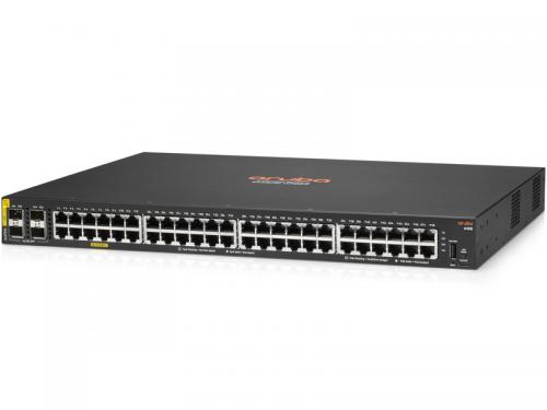 HPE JL675A#ACF HPE Aruba Networking CX 6100 48G Class4 PoE 4SFP+ 370W Switch