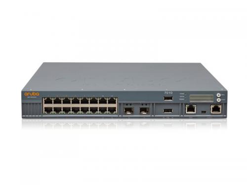 HPE JW681A Aruba 7010 (JP) 16p 150W PoE+ 10/100/1000BASE-T 1G BASE-X SFP for 32 AP and 2K Client Controller