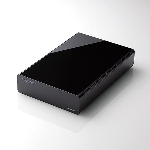 ELECOM ELD-CED040UBK USB3.0対応外付けハードディスク/4TB/Black/法人専用