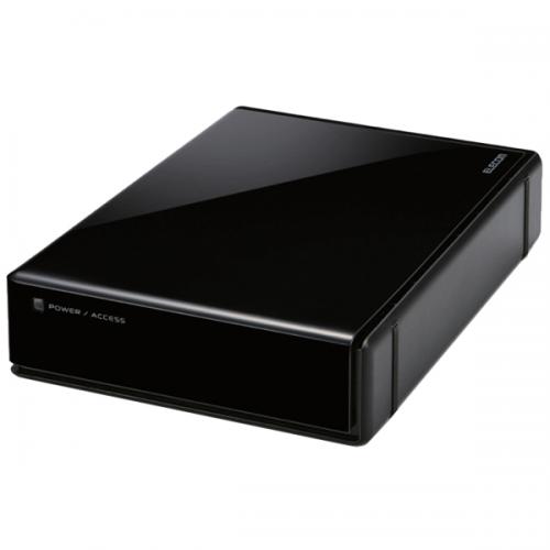 ELECOM ELD-EEN040UBK USB3.0外付けハードディスク/ハードウェア暗号化/パスワード保護/4TB/e:DISK Safe Desktop