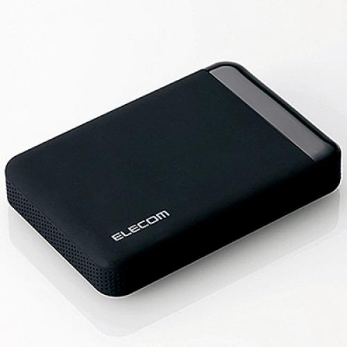 ELECOM ELP-S010T3 ポータブルハードディスク/USB3.0/ハードウェア暗号化/管理ソフト対応/セキュリティ機能(トレンドマイクロ3年ライセンス付)/3年保証/1TB