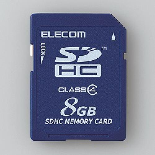 ELECOM MF-FSD008GC4/H SDHCカード/Class4/8GB/法人専用/簡易パッケージ ELECOM MF-FSD008GC4/H SDHCカード/Class4/8GB/法人専用/簡易パッケージ
