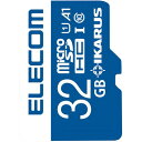 ELECOM MF-MS032GU11IKA microSDHCJ[h IKARUSt UHS-I U1 32GB