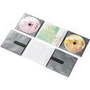 ELECOM CCD-DP2C10BK CD/DVD用スリム収納ソフトケース/2枚収納タイプ/10個入り/ブラック