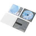 ELECOM CCD-DPC30BK CD/DVD用スリム収納ソフトケース/1枚収納タイプ/30個入り/ブラック(2)