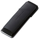 ELECOM P-STBLSBK スマートフォン用ストラップ/スマホバンド/レザー/スタンド機能/ブラック