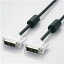 ELECOM CAC-DVSL10BK DVI󥰥󥯥֥ 1.0m/DVI-D24pin-DVI-D24pin(֥å)