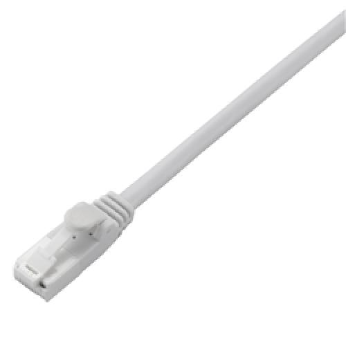 ELECOM LD-CTT/WH1/RS EU RoHS指令準拠 ツメ折れ防止LANケーブル(Cat5E)/1.0m/簡易パッケージ仕様/ホワイト