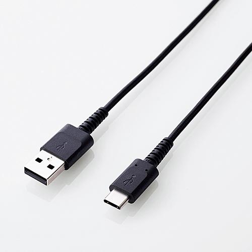 ELECOM MPA-ACS07NBK ޡȥեUSB֥/USB(A-C)/ǧ/ѵ/0.7m/֥å